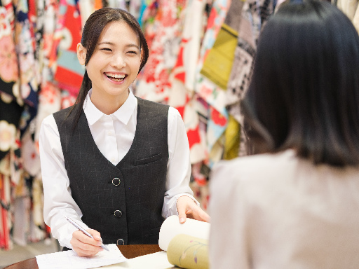 【時給1500円～】ヤマノグループ◇きもの専門店《接客・販売》未...