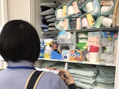入院セットに係る在庫管理・配布・説明