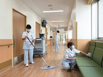 週4日～の紫雲会横浜病院での清掃スタッフ 