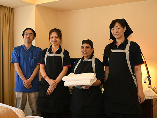 【ホテル京阪　浅草店】での共用部清掃＼★未経験歓迎★30～60代...