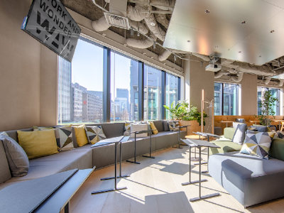 会員制シェアオフィスの受付事務