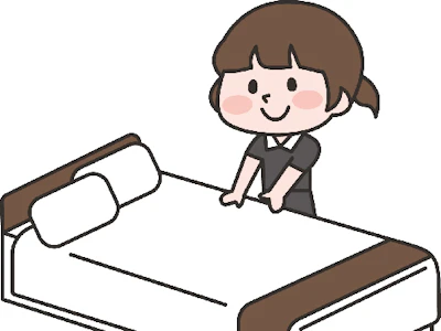 主婦(夫)歓迎のベッドメイク