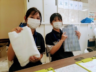 主婦(夫)に嬉しい入院セットの受付・在庫管理スタッフ