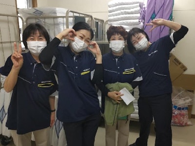 17時まで勤務OKのリネン管理スタッフ