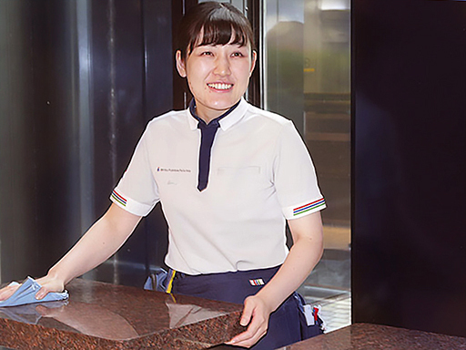 【OM4061】汐留駅周辺オフィスビルの清掃スタッフ募集★未経験...