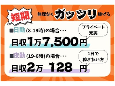 日勤・夜勤　Amazon川崎での倉庫内軽作業
