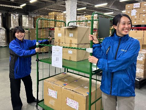 【週5日】アパレル関連の《軽作業及びドライバー》募集☆＼経験・ブ...
