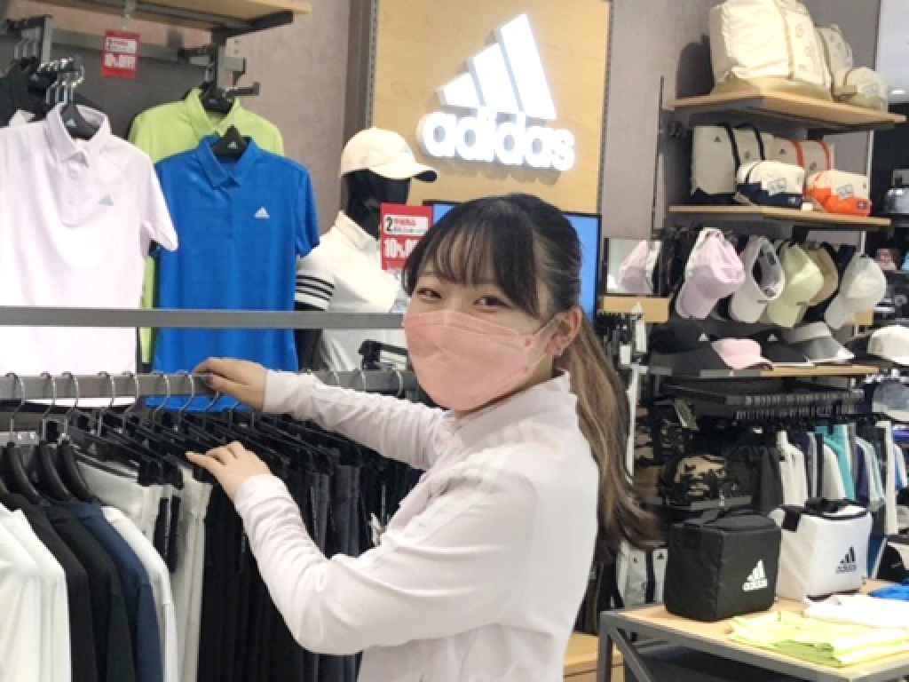 主婦 夫 活躍 Adidas Golf 南町田グランベリーパーク 南町田 グランベリーパーク駅 のパート アルバイト求人情報 しゅふｊｏｂ No