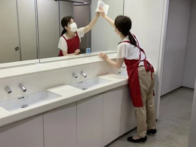 社員寮の清掃スタッフ