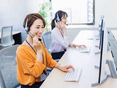 短期　年金に関するコールセンタースタッフ