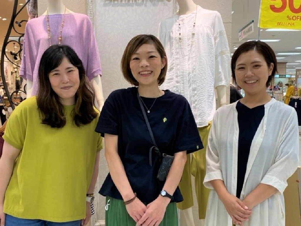 主婦 夫 活躍 Belluna ベルーナ イオンモール成田店 株式会社ベルーナ 成田駅 のパート アルバイト求人 情報 しゅふｊｏｂ No