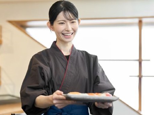 【週1日OK★パートさん募集】未経験者歓迎＼温泉宿でお客様を夕飯...