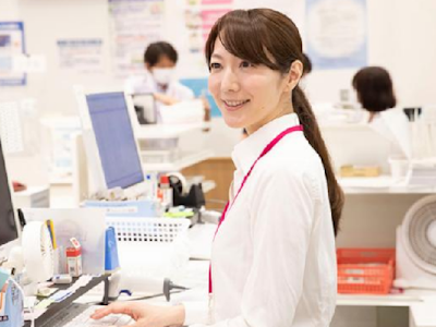 週3日～のイオン店内薬局の受付事務