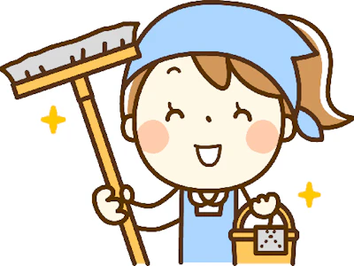 週2日～の清掃スタッフ