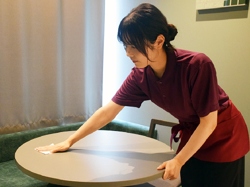 1日4.5時間～・週3日～！ベッドメイクなど客室清掃のお仕事。簡...