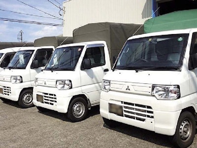 AT限定可の軽トラックによるルート配送