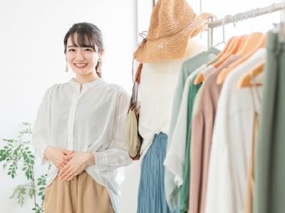 未経験歓迎の衣料品の陳列・管理・販売