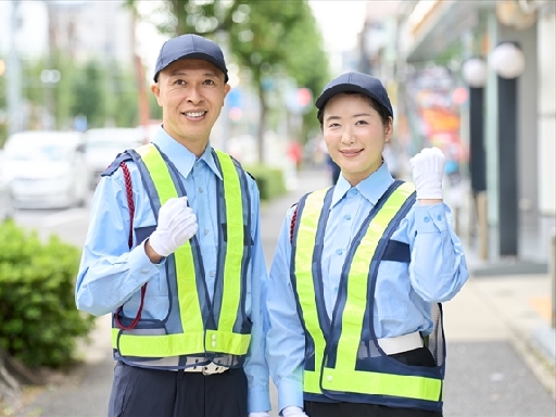 【電気工事現場の交通誘導】主婦＆60代＆70代も活躍中♪日勤のみ...