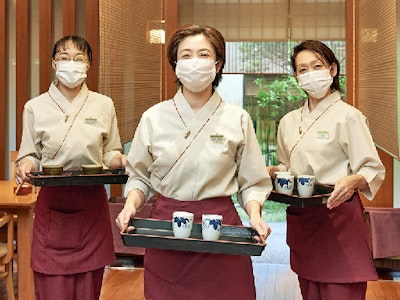 15時まで勤務OKの懐石料理店のホール