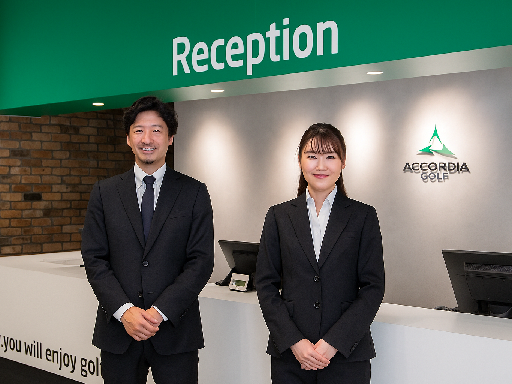 緑に囲まれた、ゴルフ場の受付スタッフ【週2日～OK】曜日選べます...