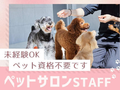 犬の送迎＋店舗サポートスタッフ(運転可能な方歓迎)★週2日～OK...