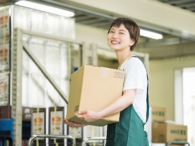 未経験歓迎の週2日～　荷受け・電話対応などの内勤事務 