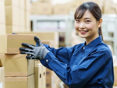 時間や曜日が選べる11～14時　週1日～荷物の仕分け