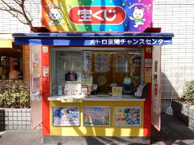 週3日～の宝くじ売場の販売スタッフ