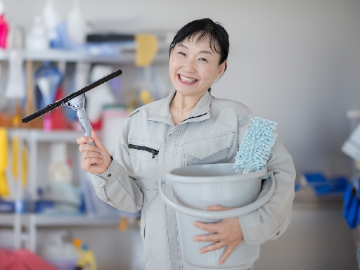 サクッと短時間で副収入！【簡単オフィスビル清掃スタッフ】＼●●前...