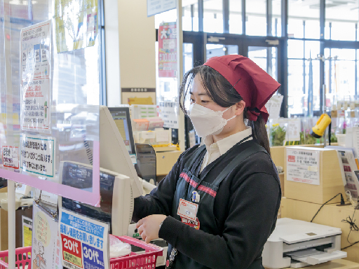 ＜人気の短時間パート＞★主婦さんにおすすめ★スーパーのレジスタッ...