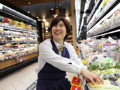 週3日～の食品売り場の品出しスタッフ