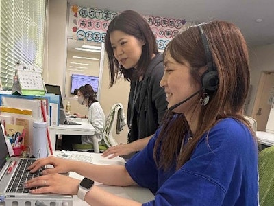 在宅ワークの電話対応業務