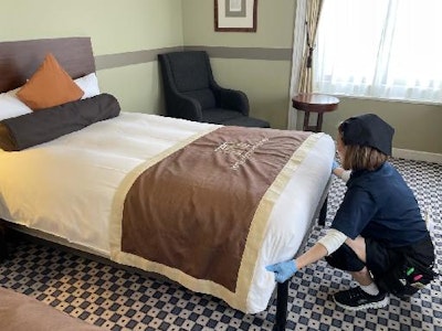 15時まで勤務OKのホテルの清掃・ベッドメーキング