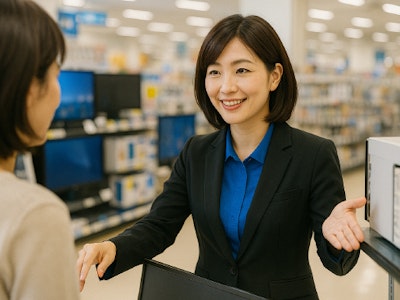 生活家電販売スタッフ