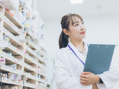 週3～4日でお薬の準備などお手伝いをする調剤助手
