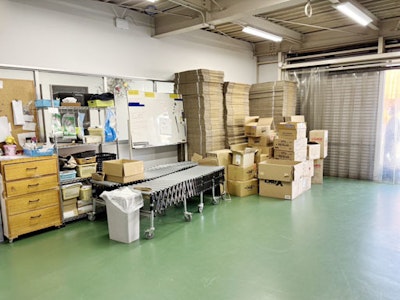 15時まで勤務OKのファンシーグッズ（文房具）の出荷スタッフ