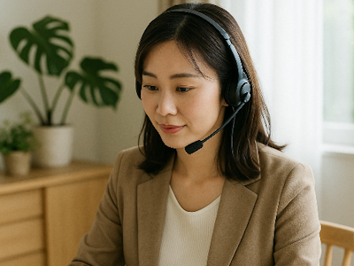 在宅ワークの法人向けインサイドセールス