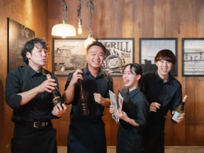 15時まで勤務OKのおしゃれな肉屋バルでのランチタイムスタッフ